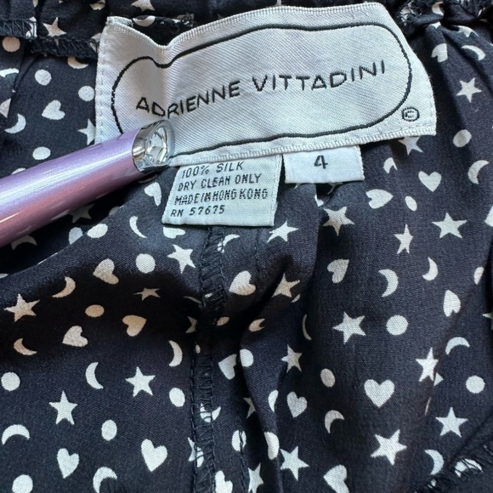 Adrienne Vittadini Silk Pants, S - Picture 4 of 5